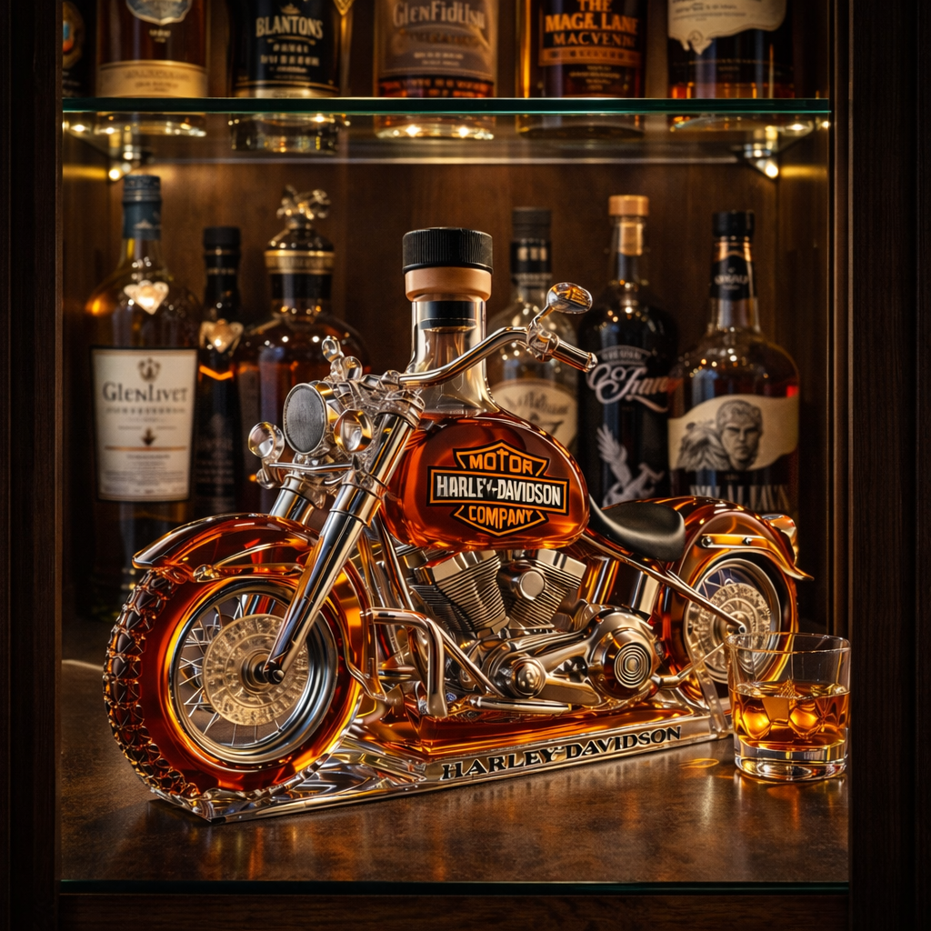 Whisky Bottle - Harley Davidson Edition -