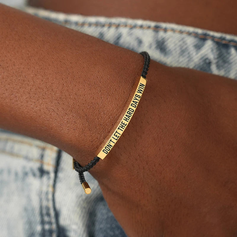 Sanna| Motivational bracelet for self-confidence & strength