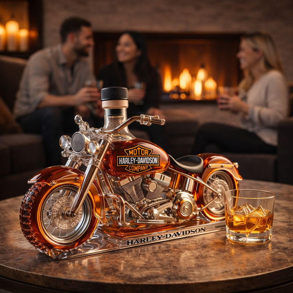 Whisky Bottle - Harley Davidson Edition -