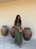 TOLEDO | ROBE VERTE EN TULLE
