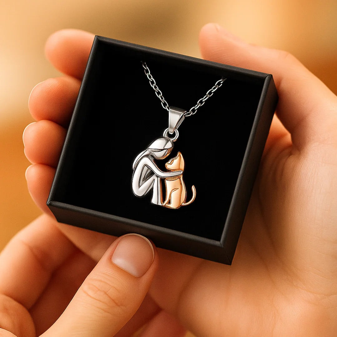 Heartbeat to Heartbeat - Pet Embrace Necklace
