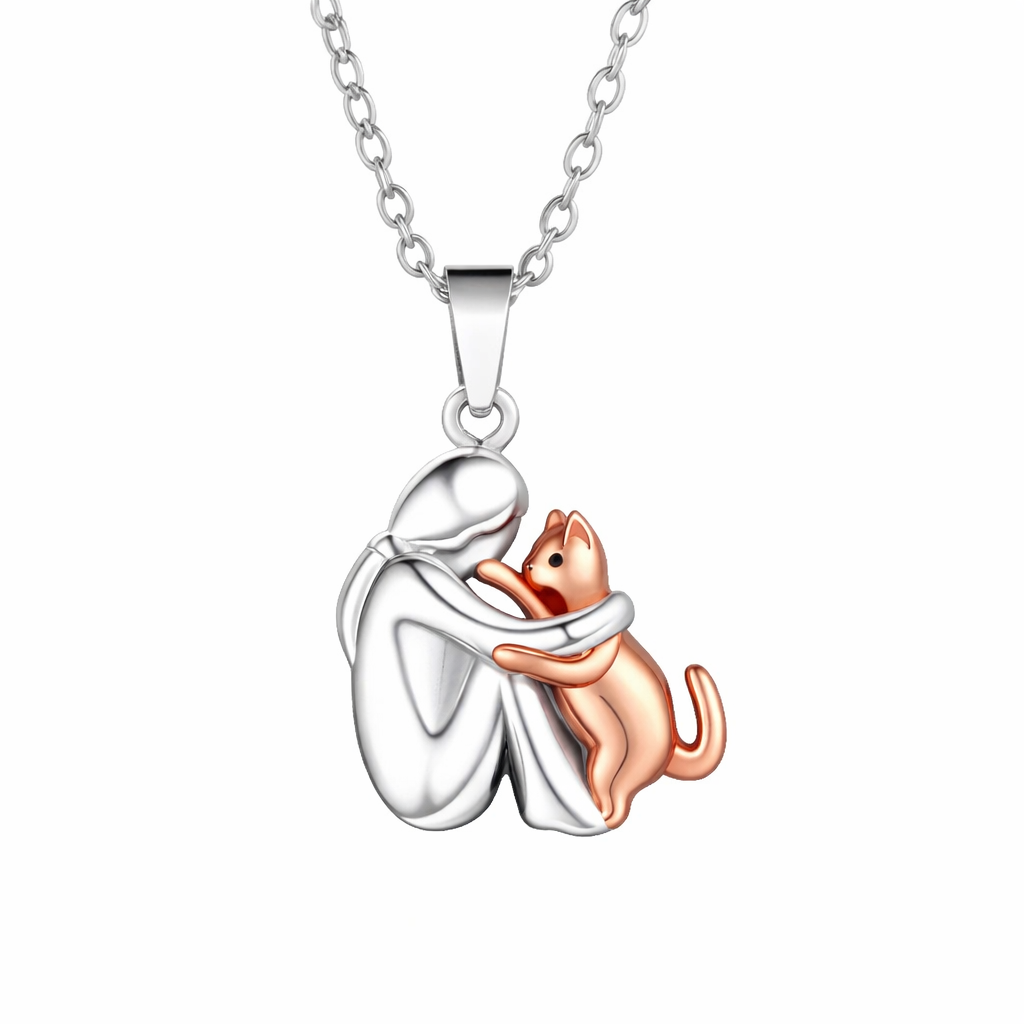 Heartbeat to Heartbeat - Pet Embrace Necklace
