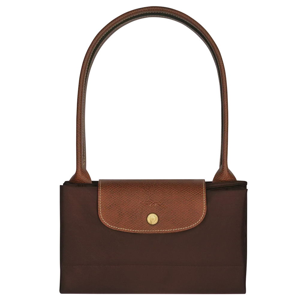 Lether Bag — Large Foldable Tote Bag, Brown