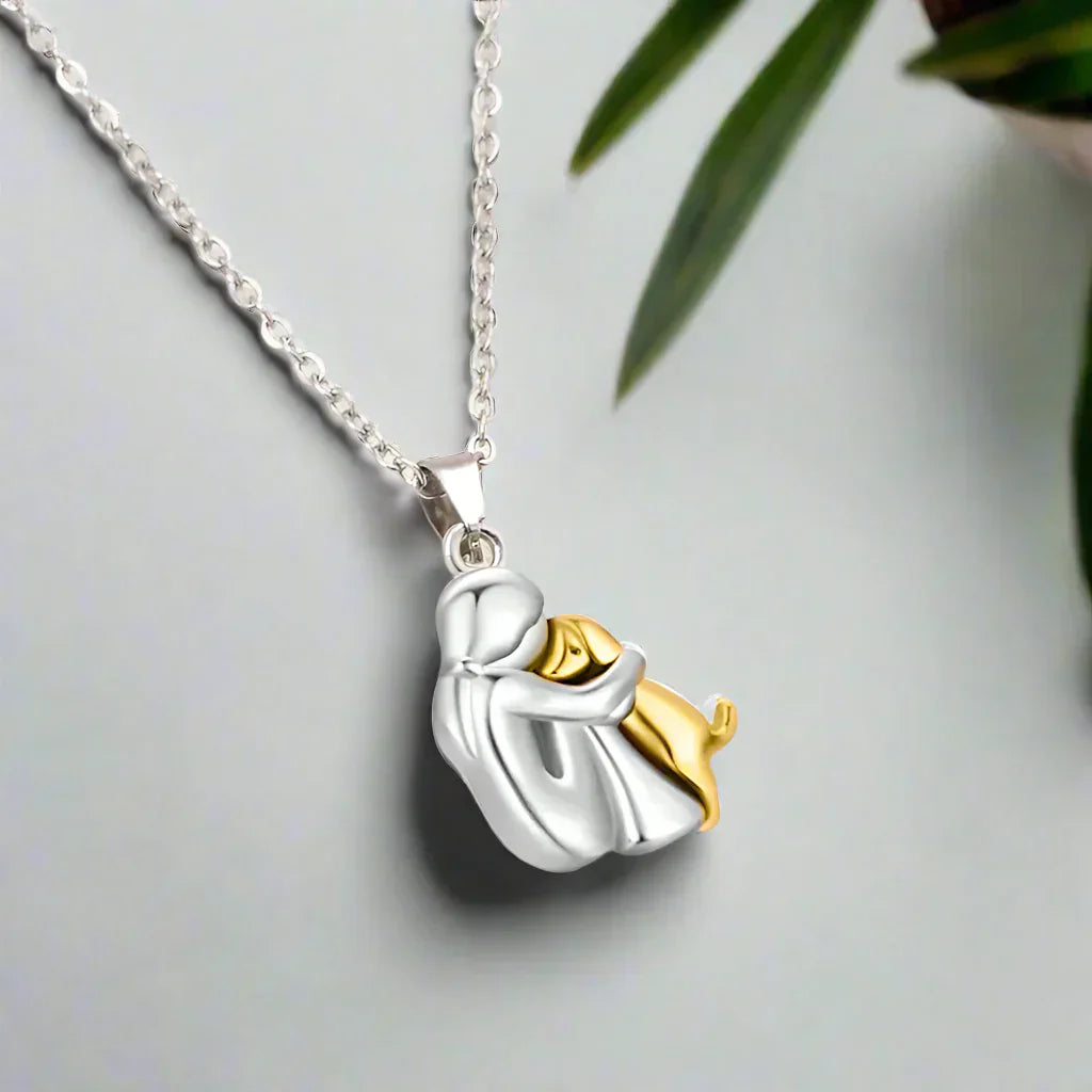 Heartbeat to Heartbeat - Pet Embrace Necklace