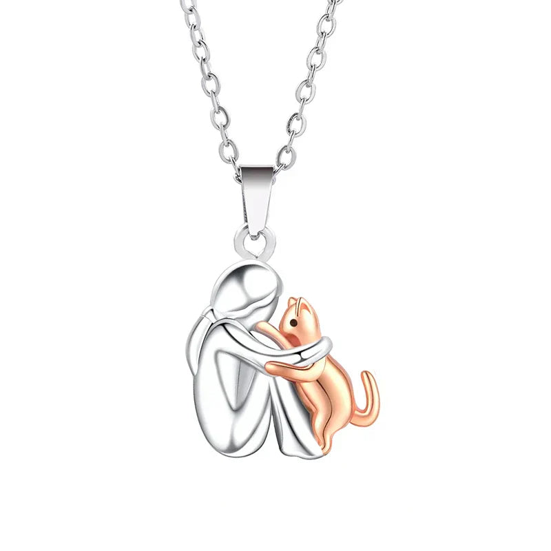 Heartbeat to Heartbeat - Pet Embrace Necklace