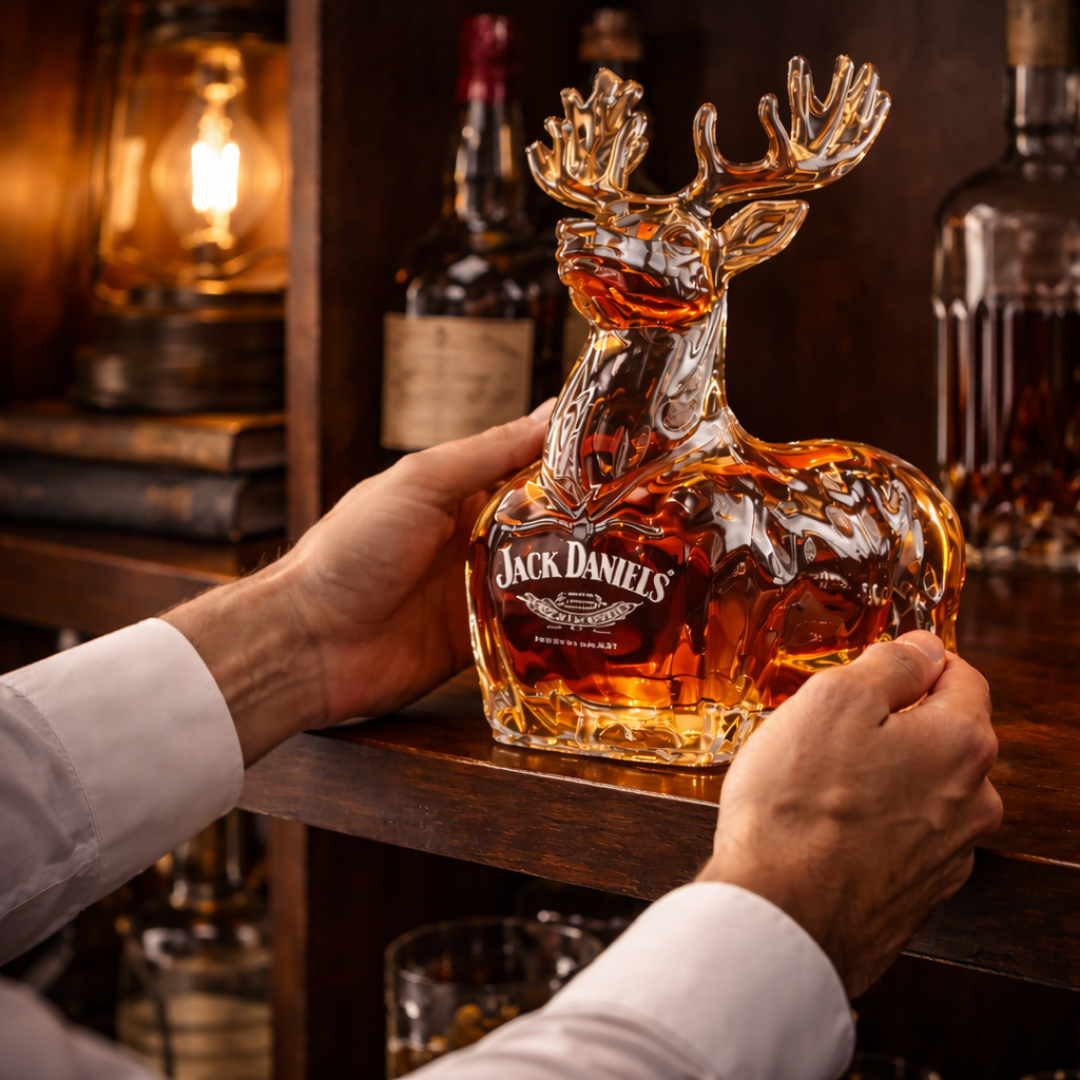 Whisky Bottle - Reindeer Edition