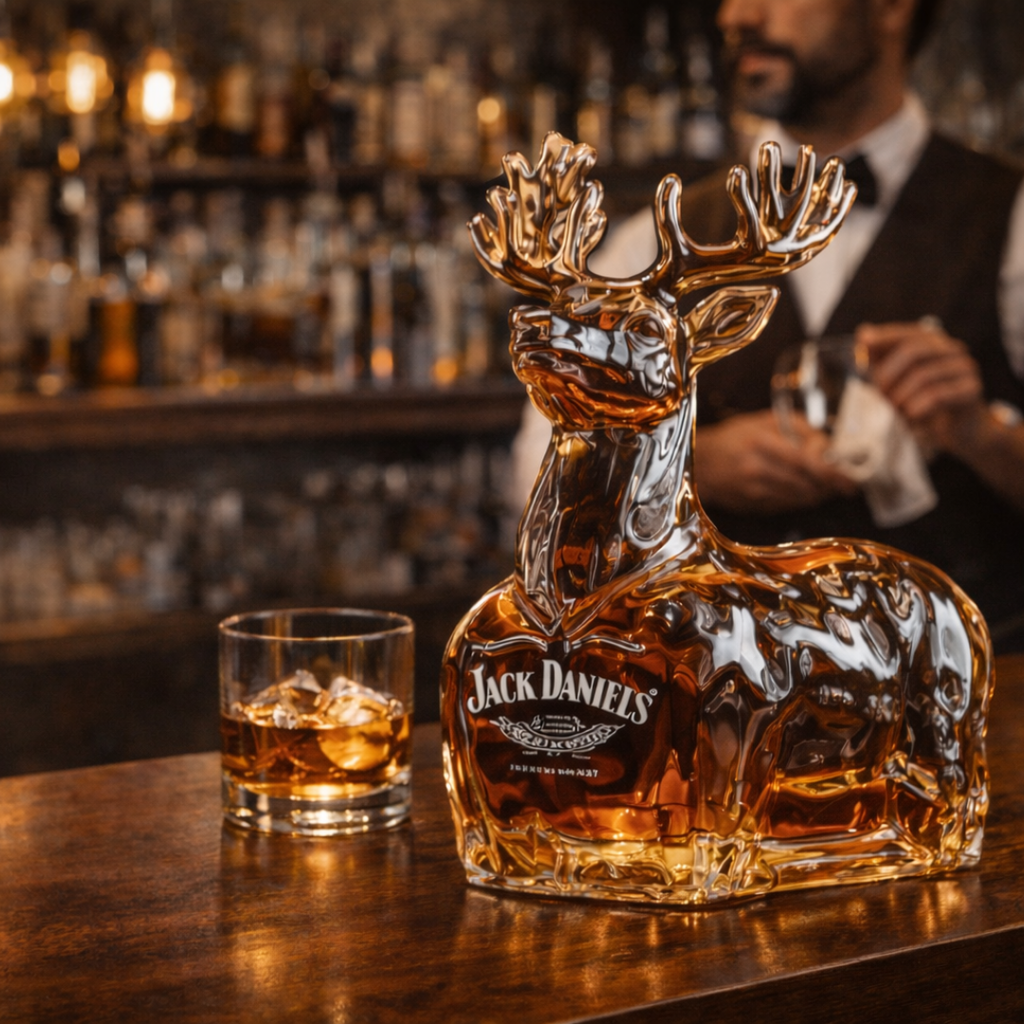 Whisky Bottle - Reindeer Edition