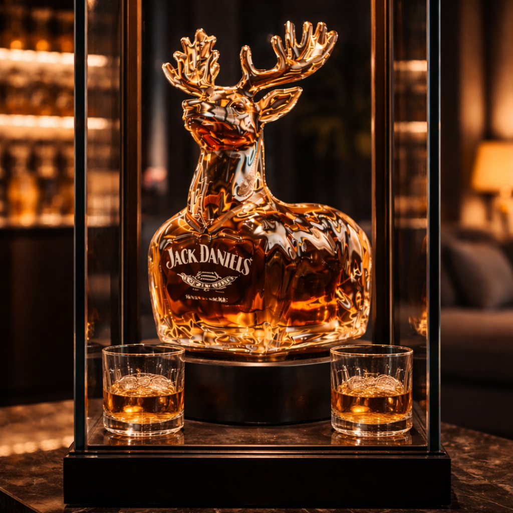 Whisky Bottle - Reindeer Edition