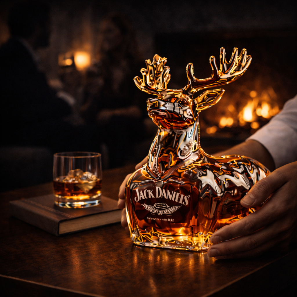Whisky Bottle - Reindeer Edition