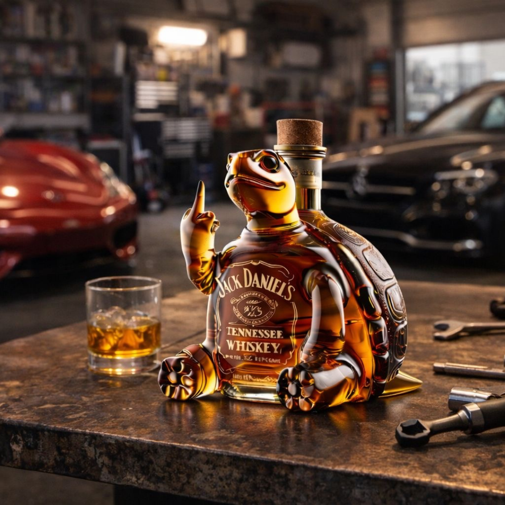 Whisky Bottle - Turtle Edition