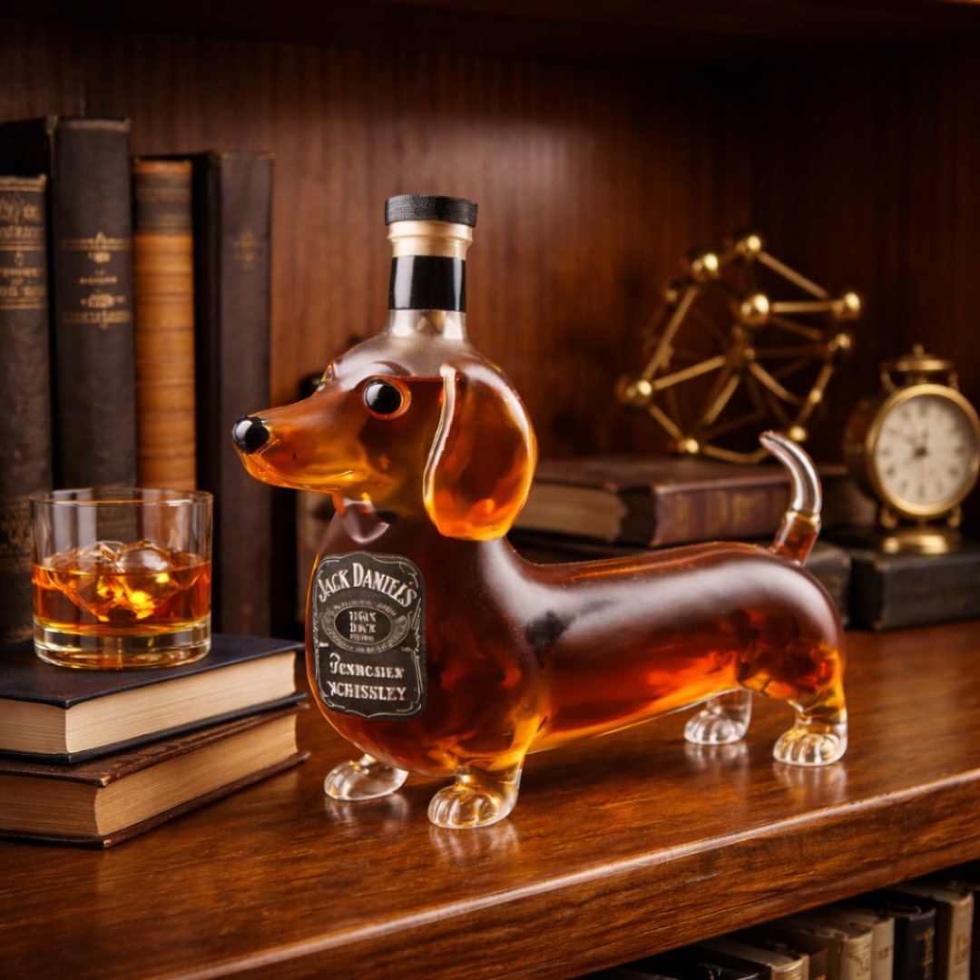 Whisky Bottle - Dachshund Edition