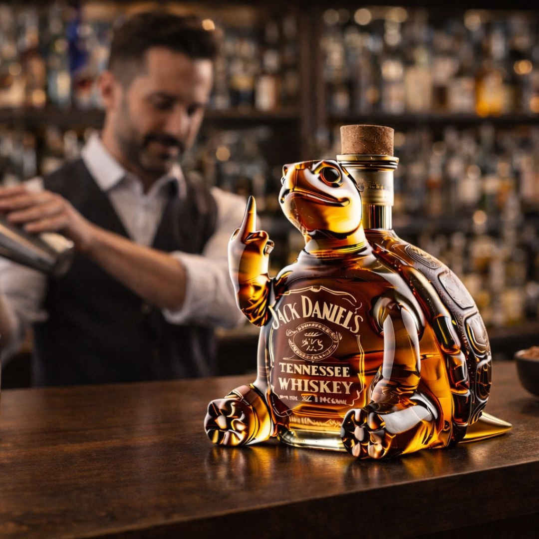 Whisky Bottle - Turtle Edition