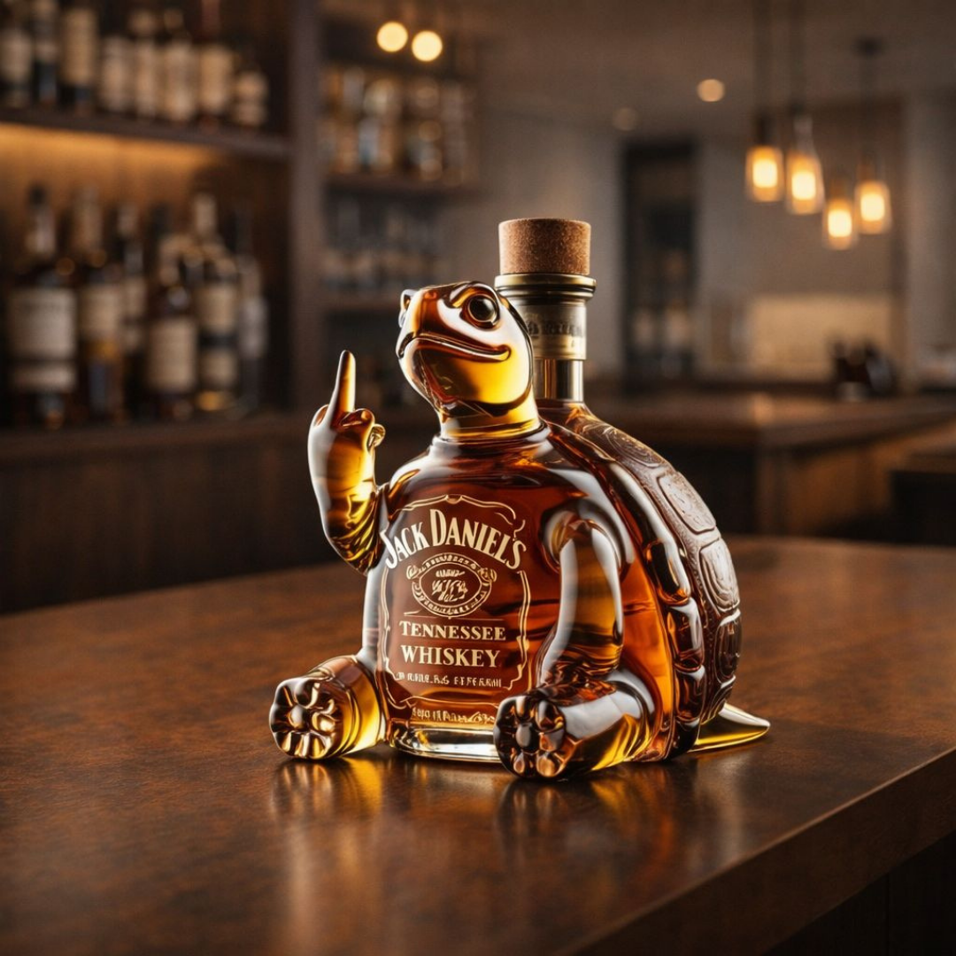 Whisky Bottle - Turtle Edition