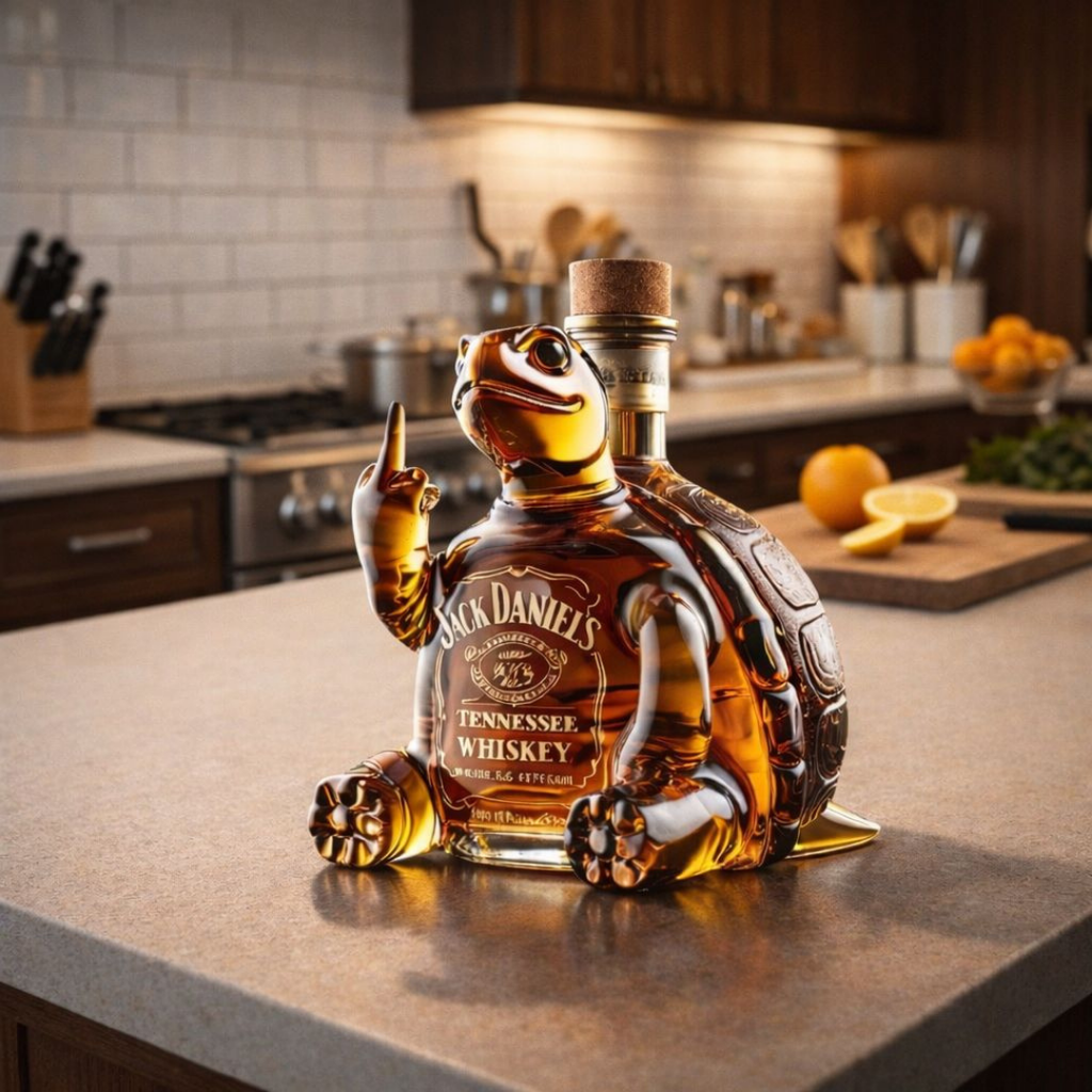 Whisky Bottle - Turtle Edition