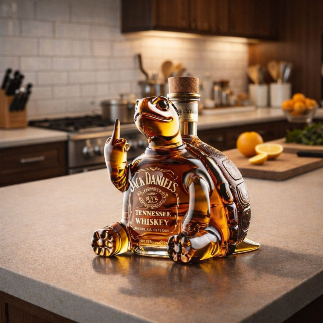 Whisky Bottle - Turtle Edition