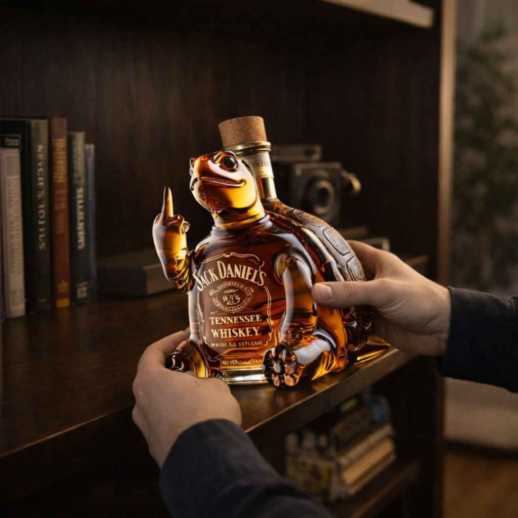 Whisky Bottle - Turtle Edition