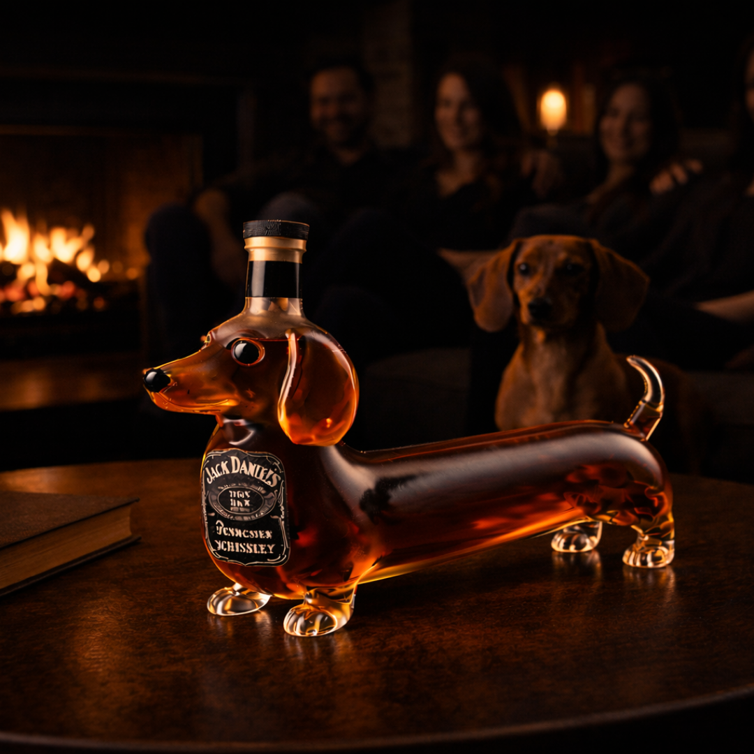 Whisky Bottle - Dachshund Edition
