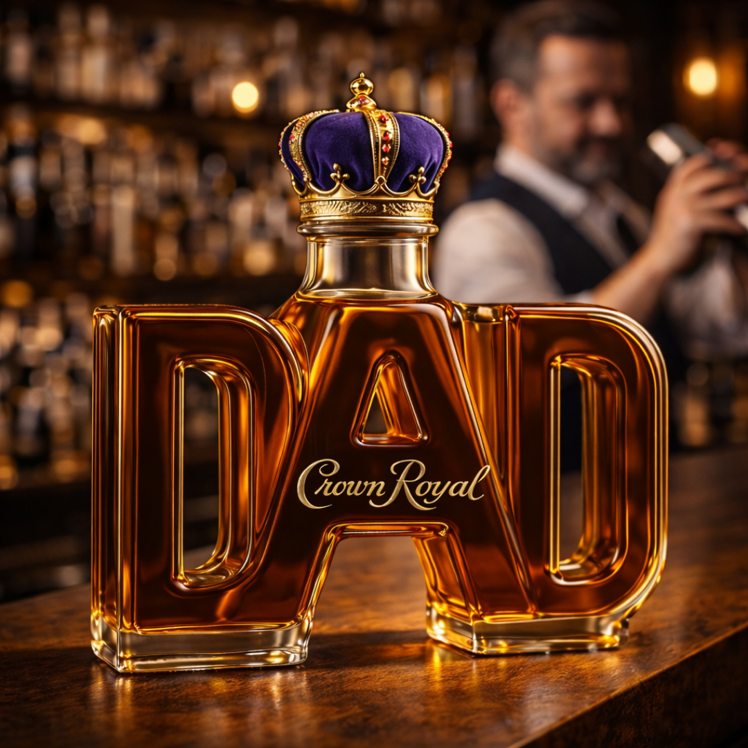 Whisky Bottle - Dad Edition