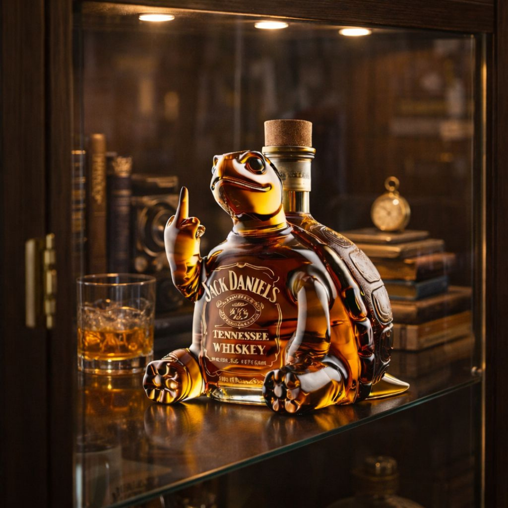 Whisky Bottle - Turtle Edition