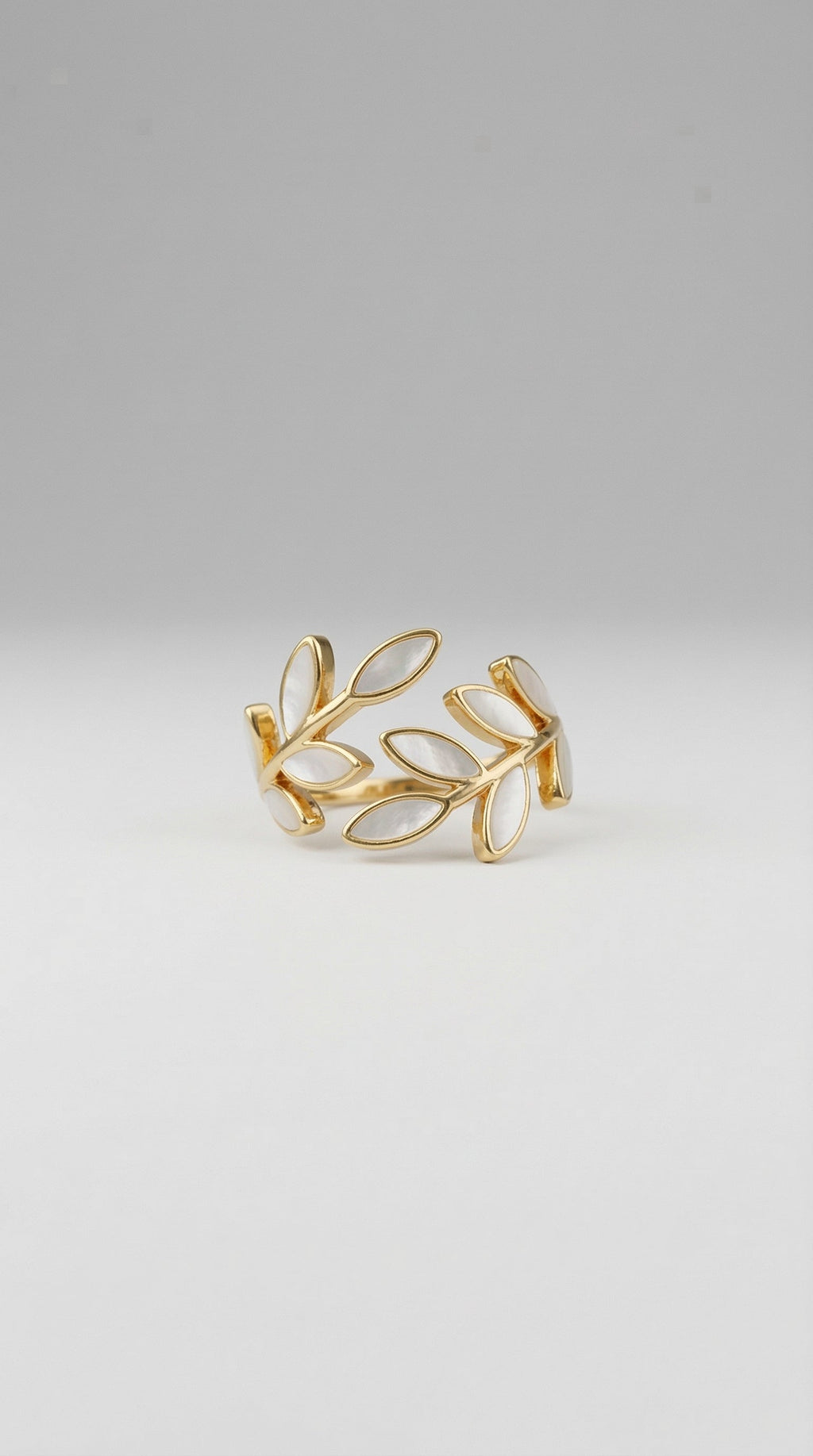 Adjustable Ring | Opal & Gold