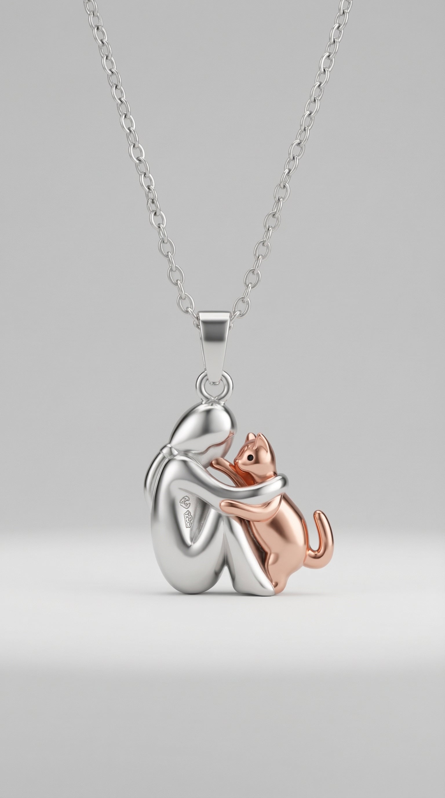 Heartbeat to Heartbeat - Pet Embrace Necklace