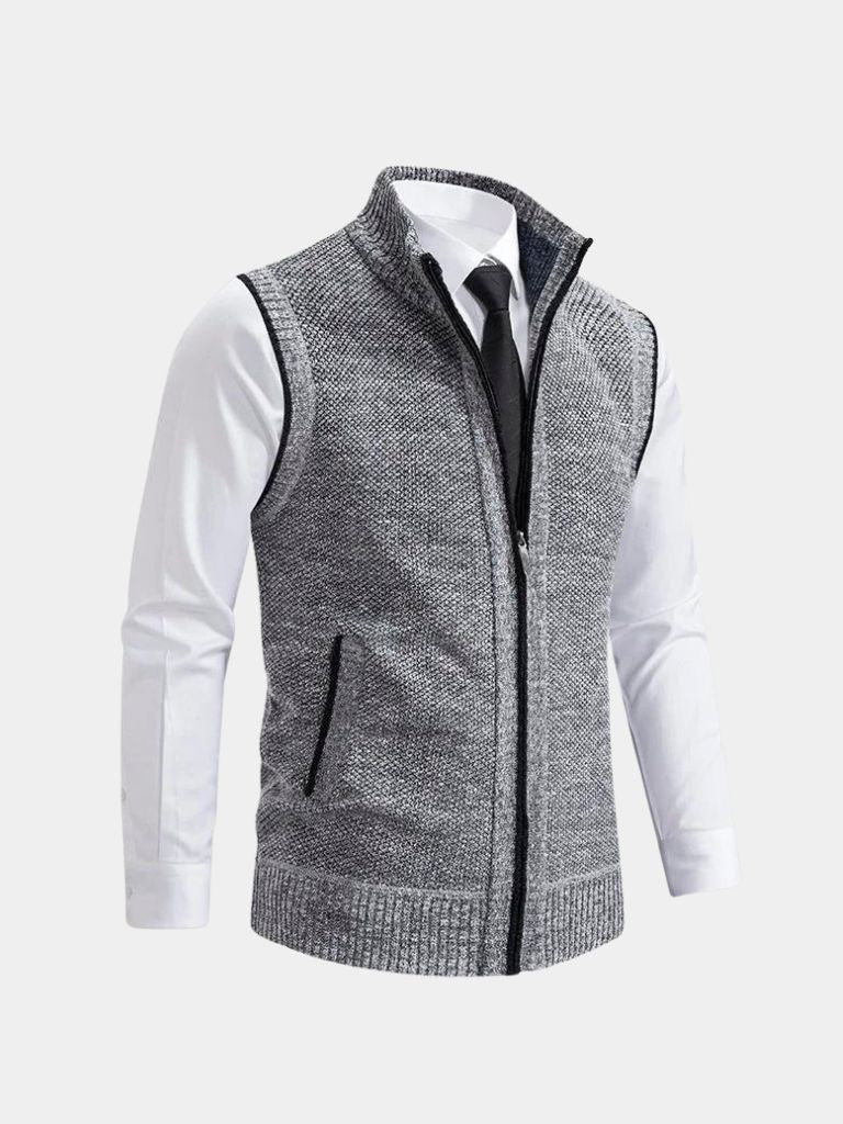 Viretti - Elegant Full-Zip Vest