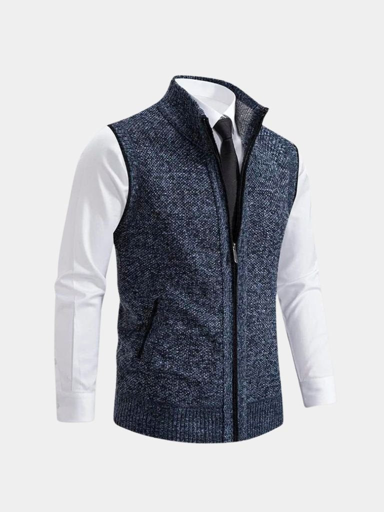 Viretti - Elegant Full-Zip Vest