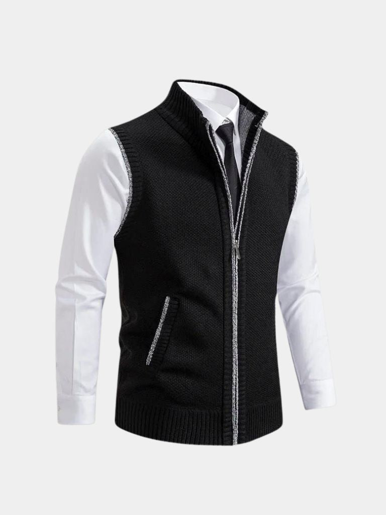 Viretti - Elegant Full-Zip Vest
