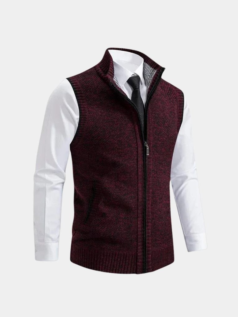 Viretti - Elegant Full-Zip Vest