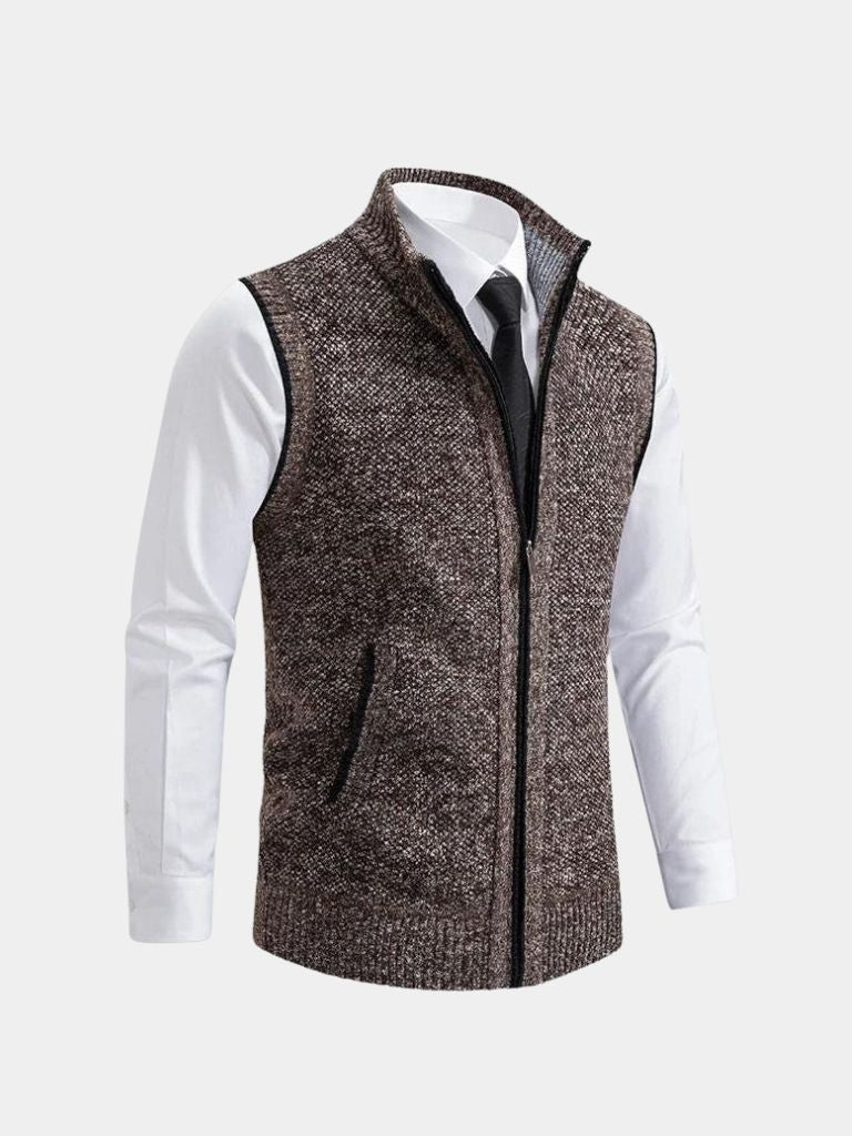 Viretti - Elegant Full-Zip Vest