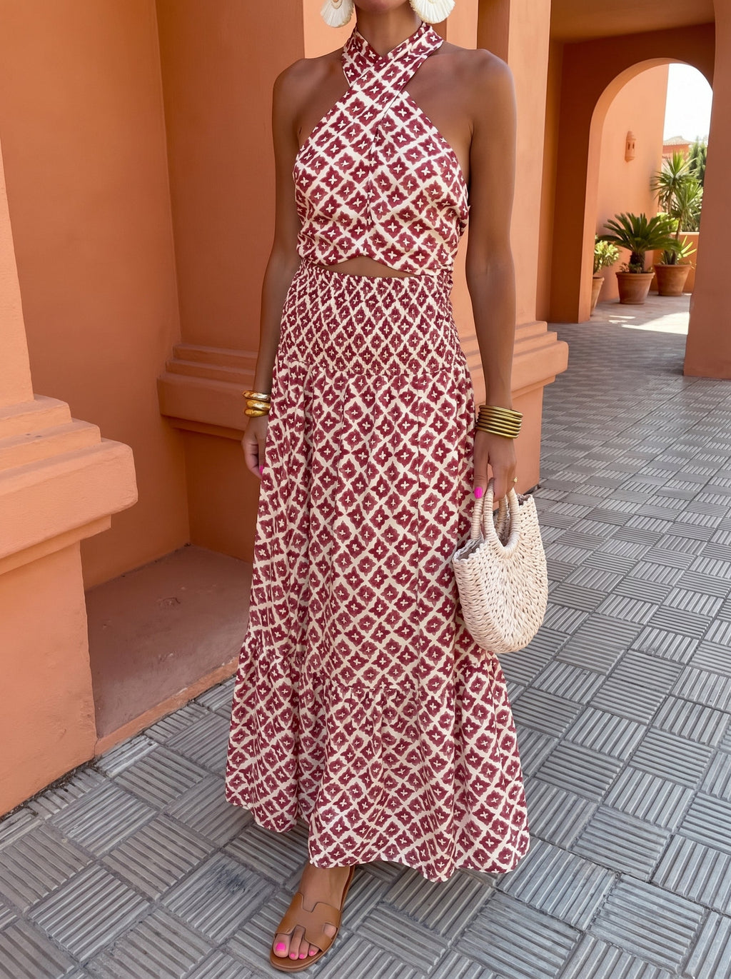 Elsa | Elegant outfit with off-the-shoulder design