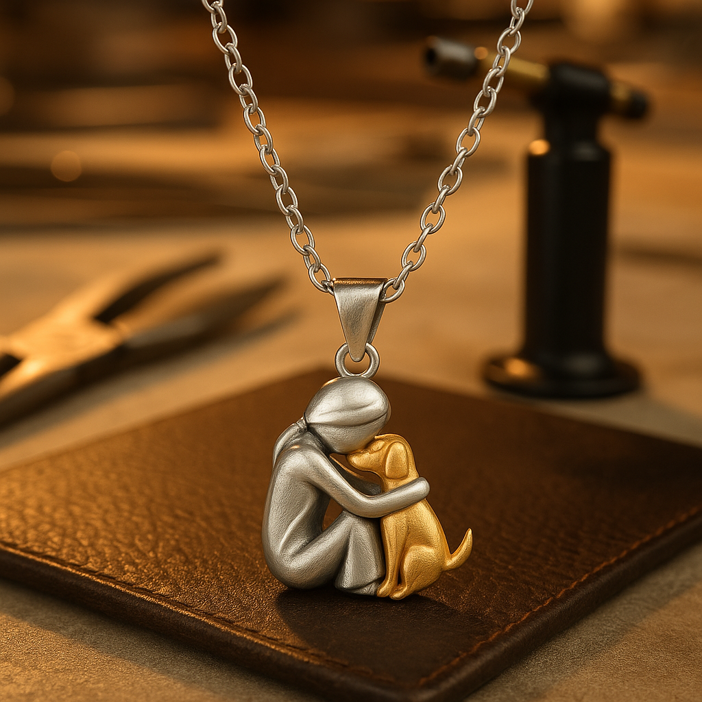 Heartbeat to Heartbeat - Pet Embrace Necklace