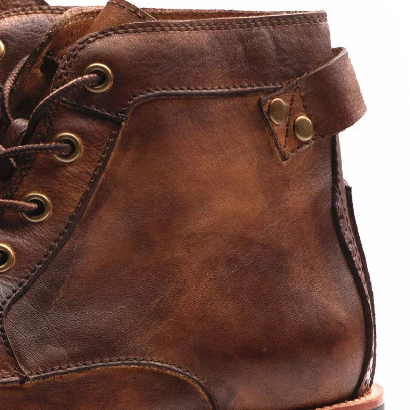 Sierra - Men's Leather Ankle Boots